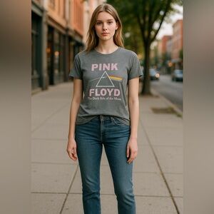 Gray Pink Floyd T-Shirt